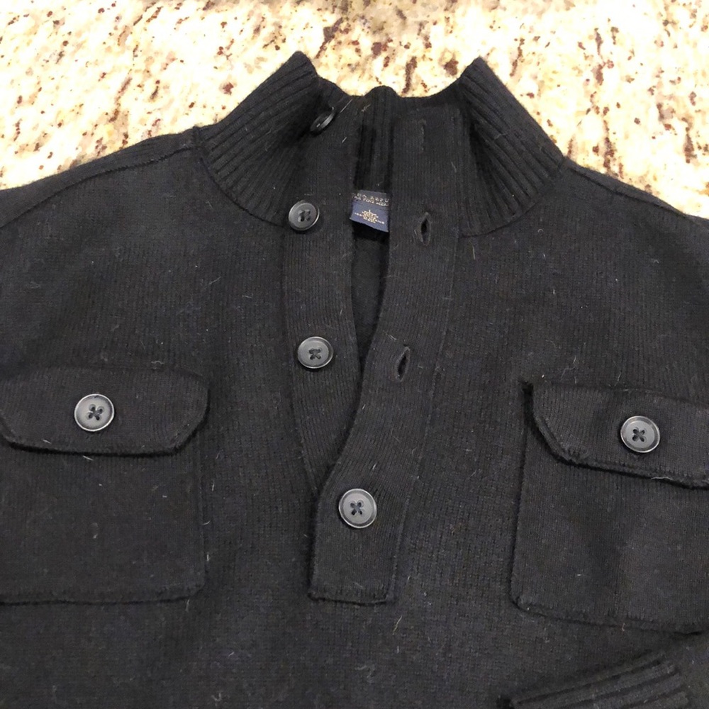 Black Banana Republic merino wool sweater